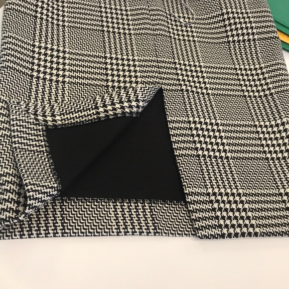 Plaid High Waist Pencil Skirt | Zara - Picture 6 of 8